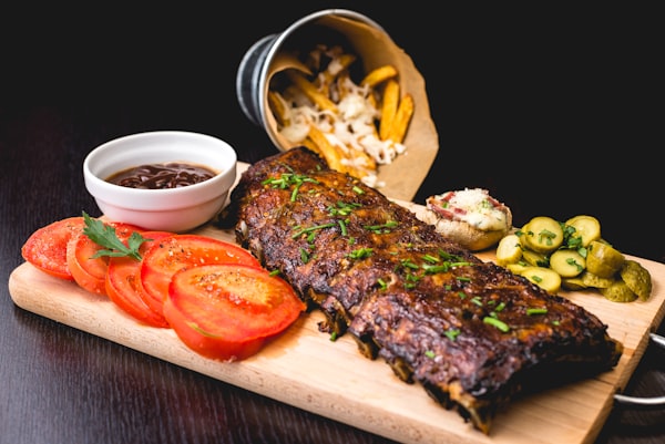 Beef Suya skewers