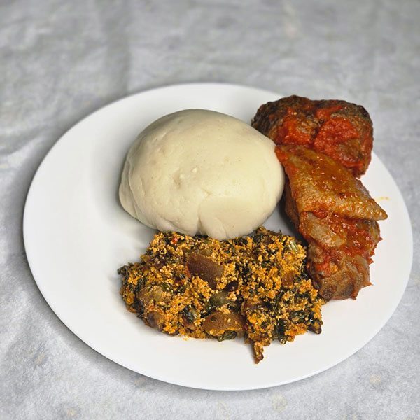 Egusi Soup with Swallow